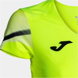 JOMA Elite XI Laufshirt Damen 061 - fluorgelb/schwarz S