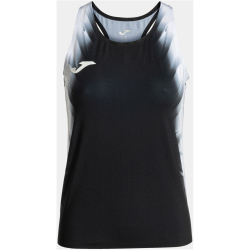 JOMA Elite XI Lauf-Tanktop Damen 102 - schwarz/weiß S