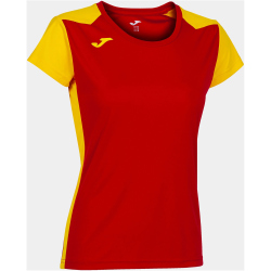 JOMA Record II Laufshirt Mädchen 609 - rot/gelb 152