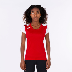 JOMA Record II Laufshirt Mädchen 602 - rot/weiß 152
