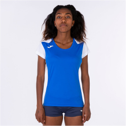 JOMA Record II Laufshirt Damen 702 - royalblau/weiß S