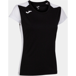JOMA Record II Laufshirt Damen 102 - schwarz/weiß S