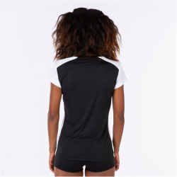JOMA Record II Laufshirt Damen 102 - schwarz/weiß S
