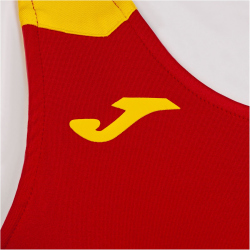 JOMA Record II Crop-Top Mädchen 609 - rot/gelb 164