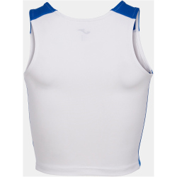JOMA Record II Crop-Top Mädchen 207 - weiß/royalblau 152