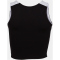 JOMA Record II Crop-Top Mädchen 102 - schwarz/weiß 152