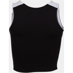 JOMA Record II Crop-Top Mädchen 102 - schwarz/weiß 164