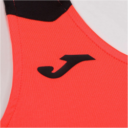 JOMA Record II Crop-Top Mädchen 041 - korall/schwarz 152