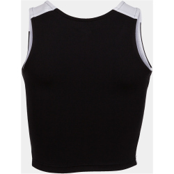 JOMA Record II Crop-Top Damen 102 - schwarz/weiß S