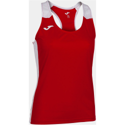 JOMA Record II Tanktop Mädchen 602 - rot/weiß 152