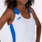 JOMA Record II Tanktop Mädchen 207 - weiß/royalblau 152