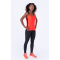 JOMA Record II Tanktop Mädchen 041 - korall/schwarz 128/140