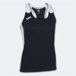 JOMA Record II Tanktop Damen 102 - schwarz/weiß M