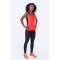 JOMA Record II Tanktop Damen 041 - korall/schwarz S