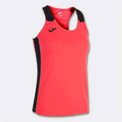JOMA Record II Tanktop Damen 041 - korall/schwarz M