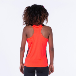JOMA Record II Tanktop Damen 041 - korall/schwarz M
