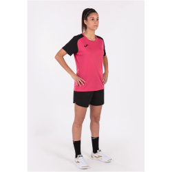 JOMA Academy IV Trainingsshirt Kinder 501 - fucsia/schwarz 164