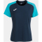 JOMA Academy IV Trainingsshirt Kinder 342 - marineblau/türkis 152