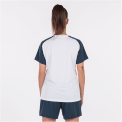 JOMA Academy IV Trainingsshirt Kinder 203 - weiß/marineblau 164