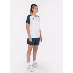 JOMA Academy IV Trainingsshirt Kinder 203 - weiß/marineblau 164