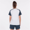 JOMA Academy IV Trainingsshirt Kinder 203 - weiß/marineblau 164