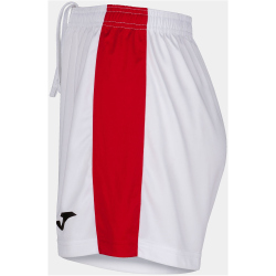 JOMA Maxi Shorts Mädchen 206 - weiß/rot 128/140