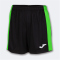 JOMA Maxi Shorts Mädchen 117 - schwarz/neongrün 152