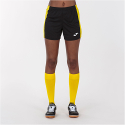 JOMA Maxi Shorts Mädchen 109 - schwarz/gelb 164