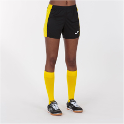 JOMA Maxi Shorts Mädchen 109 - schwarz/gelb 164