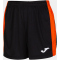 JOMA Maxi Shorts Mädchen 108 - schwarz/orange 152