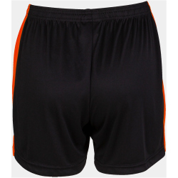 JOMA Maxi Shorts Mädchen 108 - schwarz/orange 164