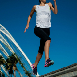 JOMA Olimpia 3/4-Leggings Mädchen 100 - schwarz 128/140