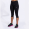 JOMA Olimpia 3/4-Leggings Damen 100 - schwarz S