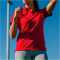 JOMA Bali II Poloshirt Mädchen 600 - rot 152