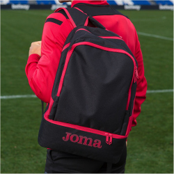 JOMA Estadio II Rucksack 106 - schwarz/rot