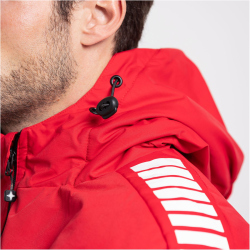 DERBYSTAR Hyper Stadionjacke rot/weiß 3XL