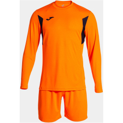 JOMA Winner langarm Torwarttrikot + Shorts Set Kinder 881 - orange/schwarz 104