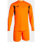 JOMA Winner langarm Torwarttrikot + Shorts Set Kinder 881 - orange/schwarz 104
