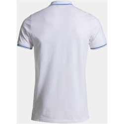 JOMA Confort Classic Poloshirt 207 - weiß/royalblau S
