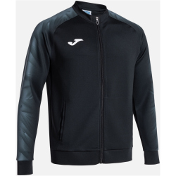 JOMA Elite XI Laufjacke Kinder 110 - schwarz/antrazith 152