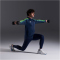 JOMA Elite XI Laufjacke 317 - marineblau/royalblau S