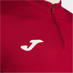 JOMA Elite XI 1/2-Zip Laufshirt Kinder 602 - rot/weiß 164