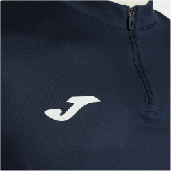 JOMA Elite XI 1/2-Zip Laufshirt Kinder 332 - marineblau/weiß 164