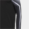 JOMA Elite XI 1/2-Zip Laufshirt Kinder 110 - schwarz/antrazith 152