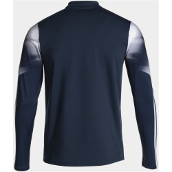 JOMA Elite XI 1/2-Zip Laufshirt 332 - marineblau/weiß XL