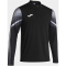 JOMA Elite XI 1/2-Zip Laufshirt 110 - schwarz/antrazith S