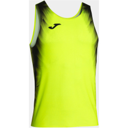JOMA Elite XI ärmelloses Laufshirt Kinder 061 - fluorgelb/schwarz 152