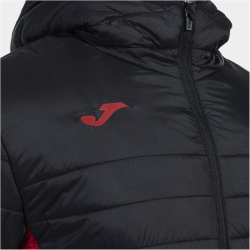 JOMA Urban V Steppjacke Kinder 106 - schwarz/rot 104