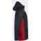 JOMA Urban V Steppjacke Kinder 106 - schwarz/rot 104