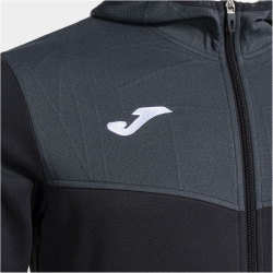 JOMA Campus Street Kapuzenjacke Kinder 100 - schwarz 152